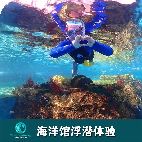 三亚洲际酒店海洋馆浮潜